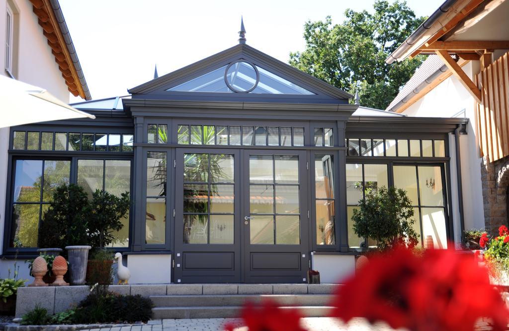 Landgasthof Zum Schwarzen Adler Markt Nordheim エクステリア 写真